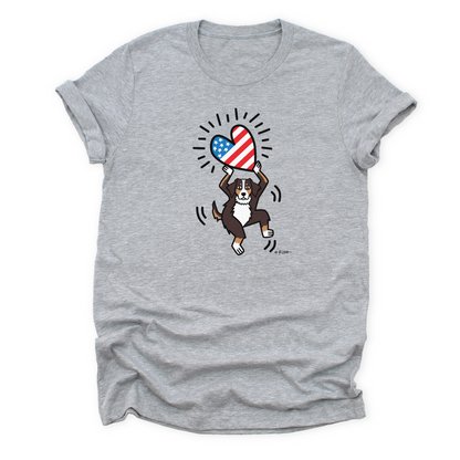 AUSSIE USA 🇺🇸 ❤️ TEE (5 Aussie Colors)