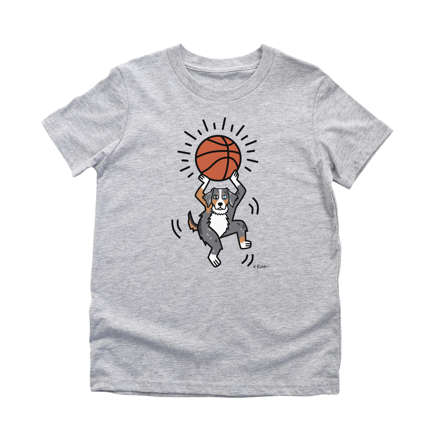 KID'S 🏀 BASKETBALL TEE (5 Aussie Colors!)