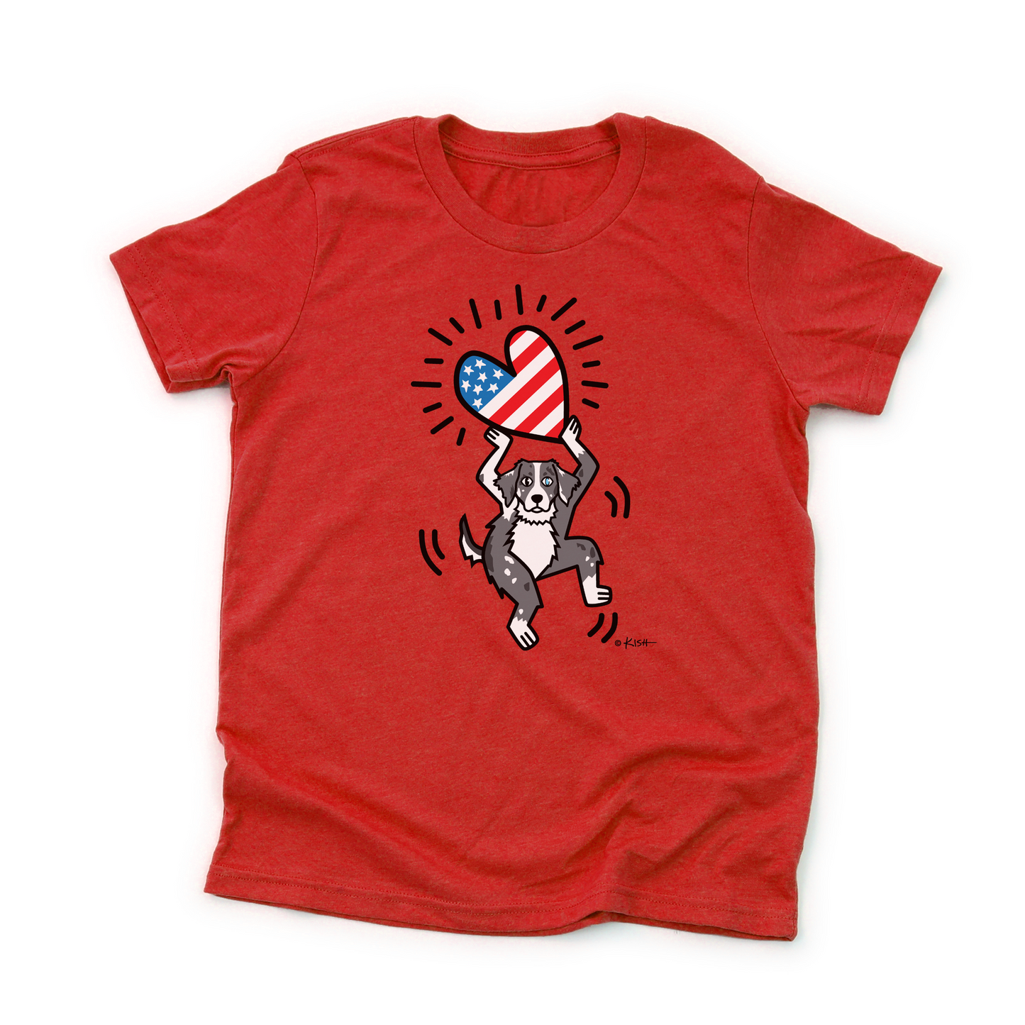 KID'S 🇺🇸 ❤️ USA TEE (5 Aussie Colors!)