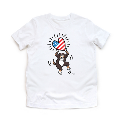 KID'S 🇺🇸 ❤️ USA TEE (5 Aussie Colors!)