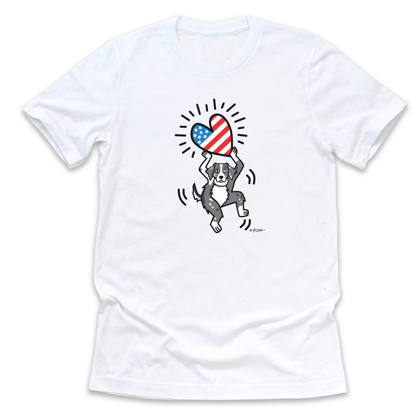 AUSSIE USA 🇺🇸 ❤️ TEE (5 Aussie Colors)