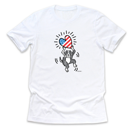 AUSSIE USA 🇺🇸 ❤️ TEE (5 Aussie Colors)