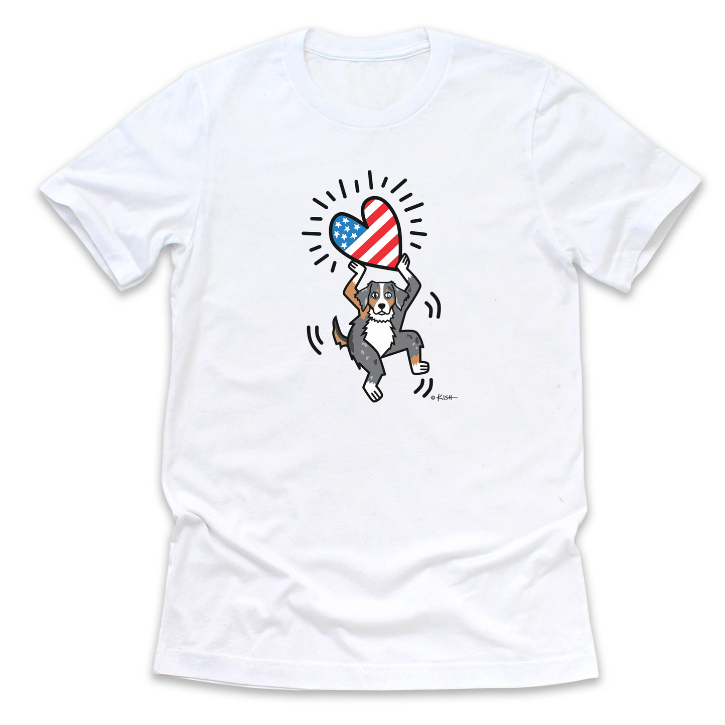AUSSIE USA 🇺🇸 ❤️ TEE (5 Aussie Colors)