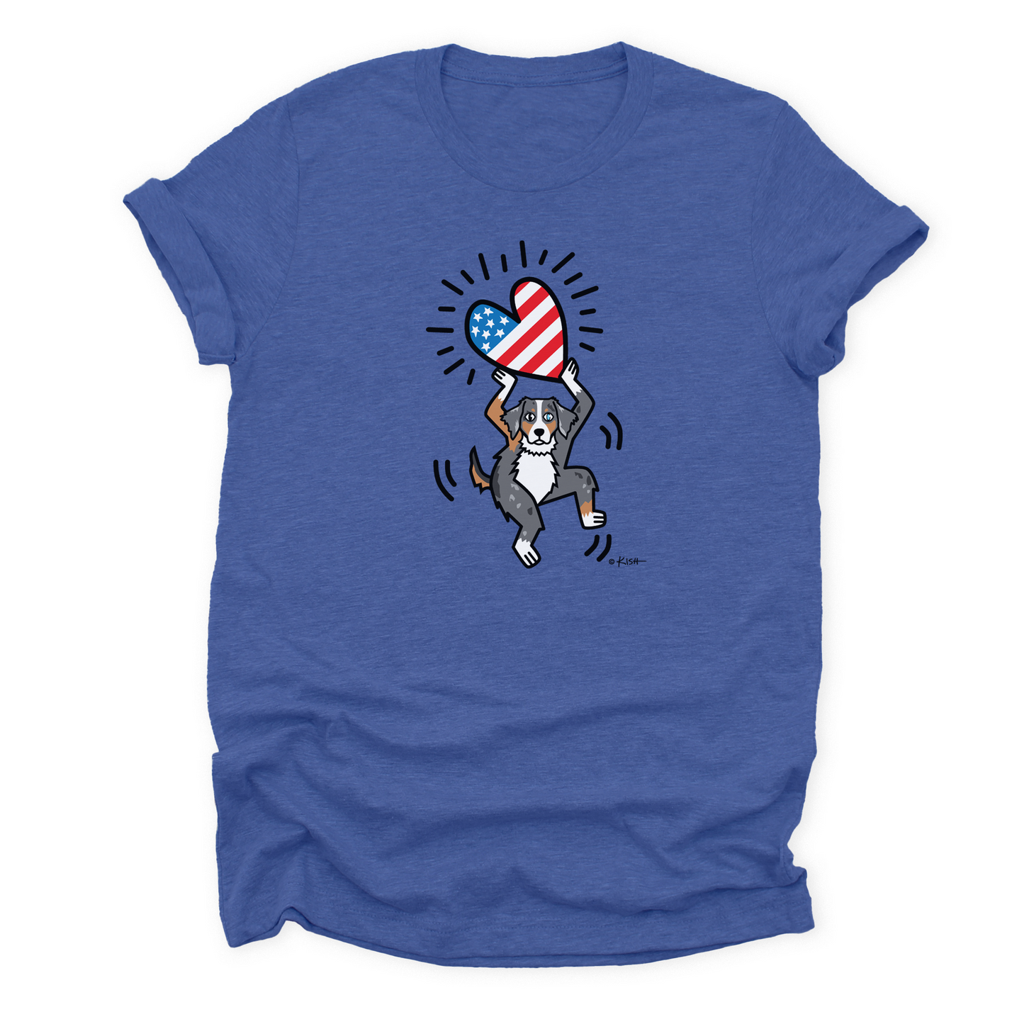 AUSSIE USA 🇺🇸 ❤️ TEE (5 Aussie Colors)